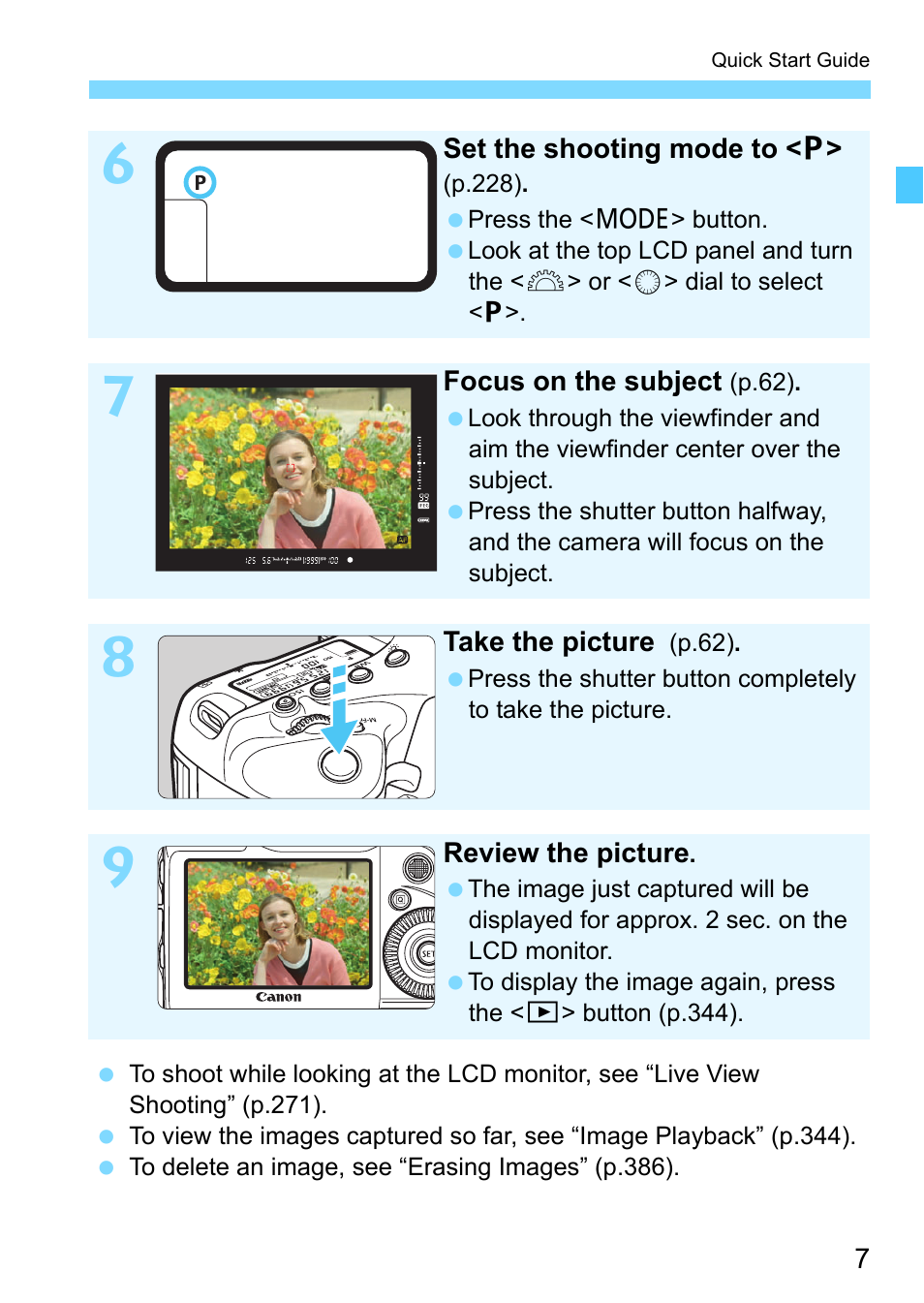 Canon EOS-1D X Mark II DSLR Camera (Body Only) User Manual | Page 7 / 564