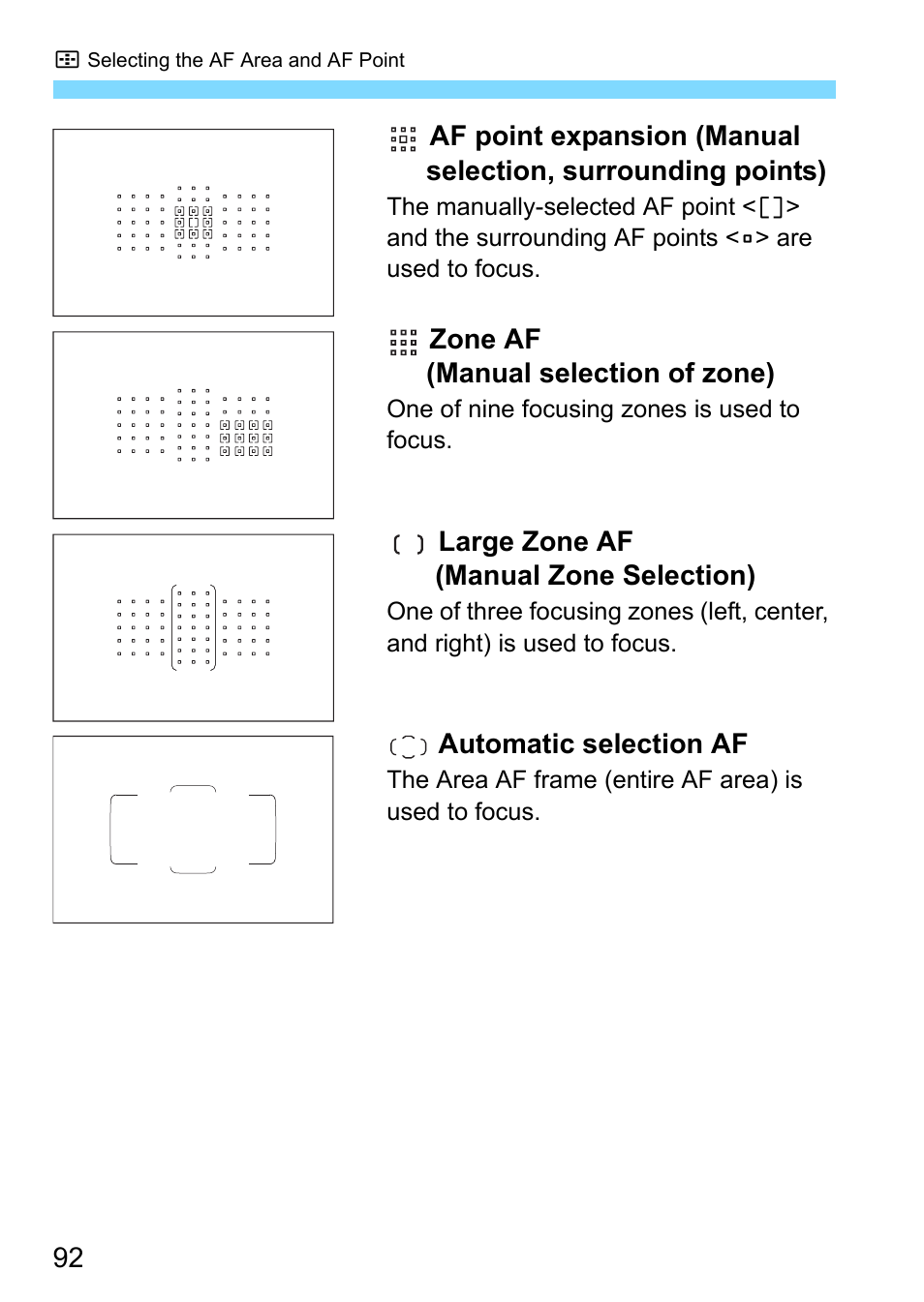 Canon EOS-1D X Mark II DSLR Camera (Body Only) User Manual | Page 92 / 564