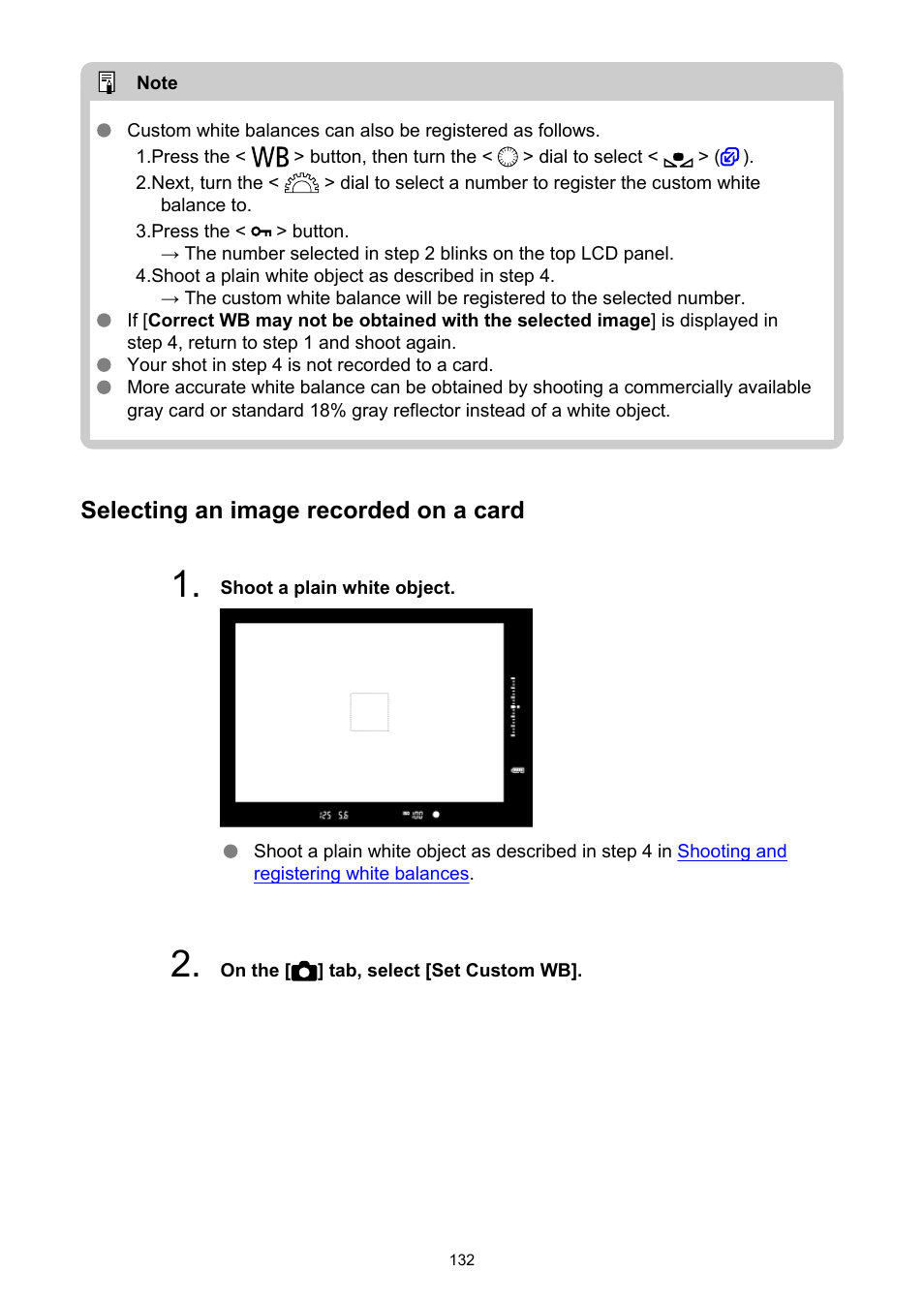 Selecting an image recorded on a card | Canon EOS-1D X Mark III DSLR Camera (Body Only) User Manual | Page 132 / 966