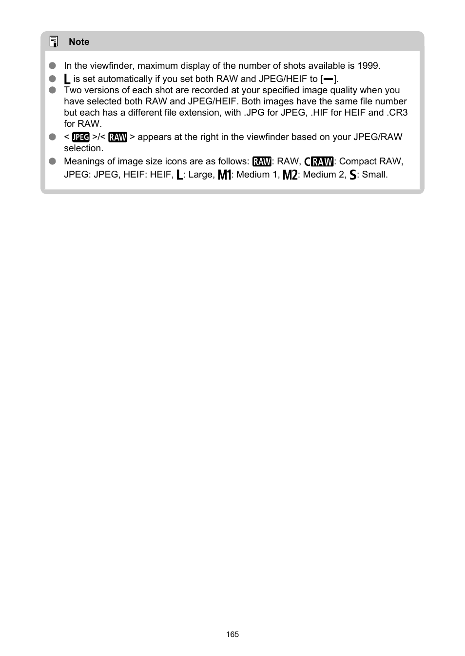 Canon EOS-1D X Mark III DSLR Camera (Body Only) User Manual | Page 165 / 966