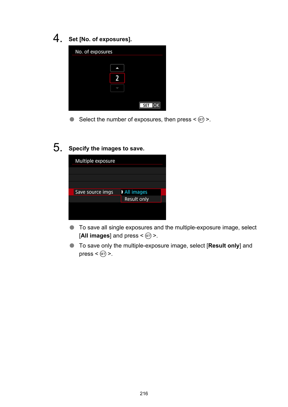 Canon EOS-1D X Mark III DSLR Camera (Body Only) User Manual | Page 216 / 966