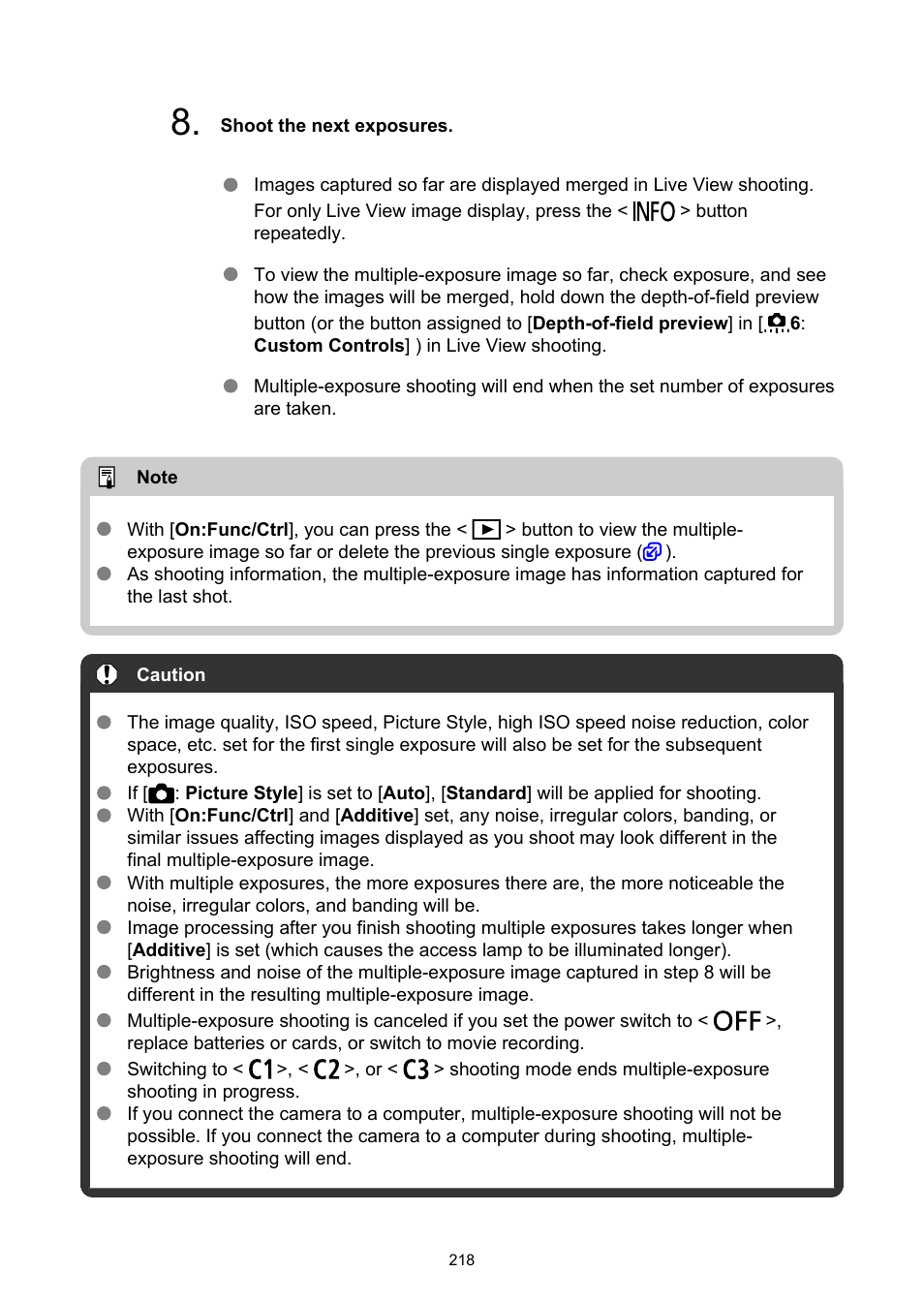 Canon EOS-1D X Mark III DSLR Camera (Body Only) User Manual | Page 218 / 966