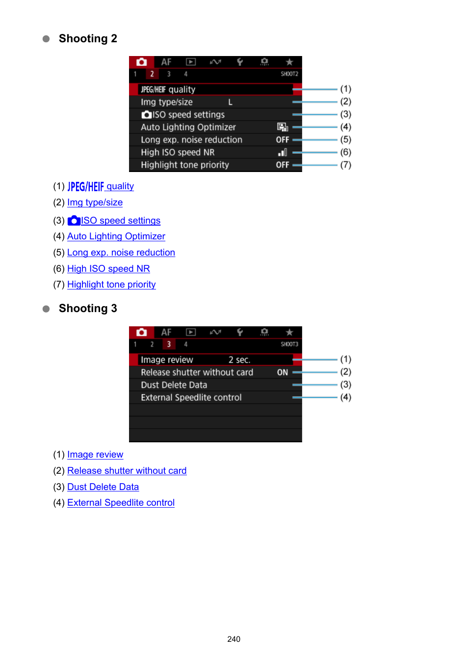 Canon EOS-1D X Mark III DSLR Camera (Body Only) User Manual | Page 240 / 966