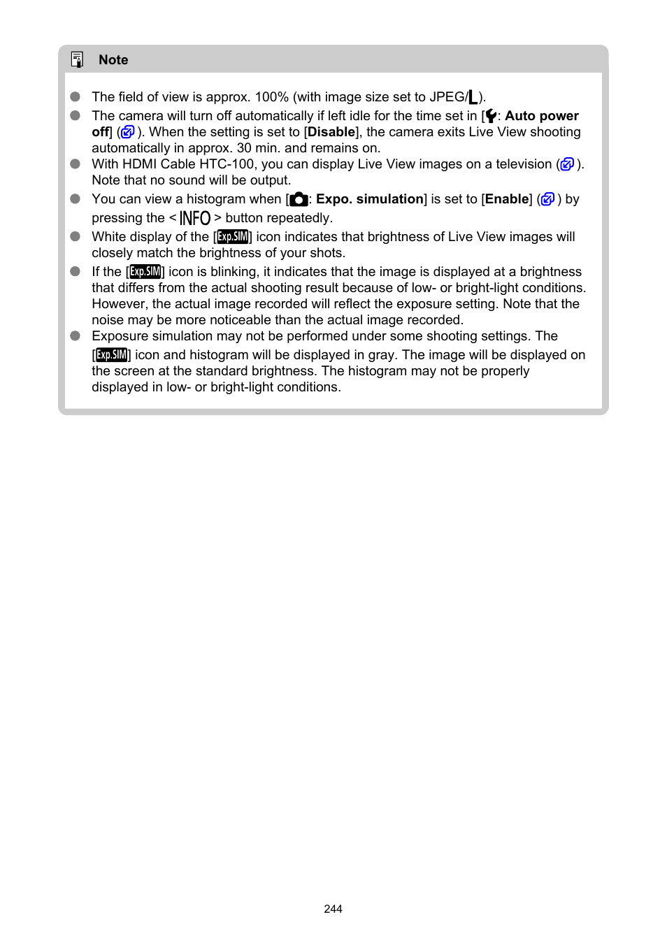 Canon EOS-1D X Mark III DSLR Camera (Body Only) User Manual | Page 244 / 966