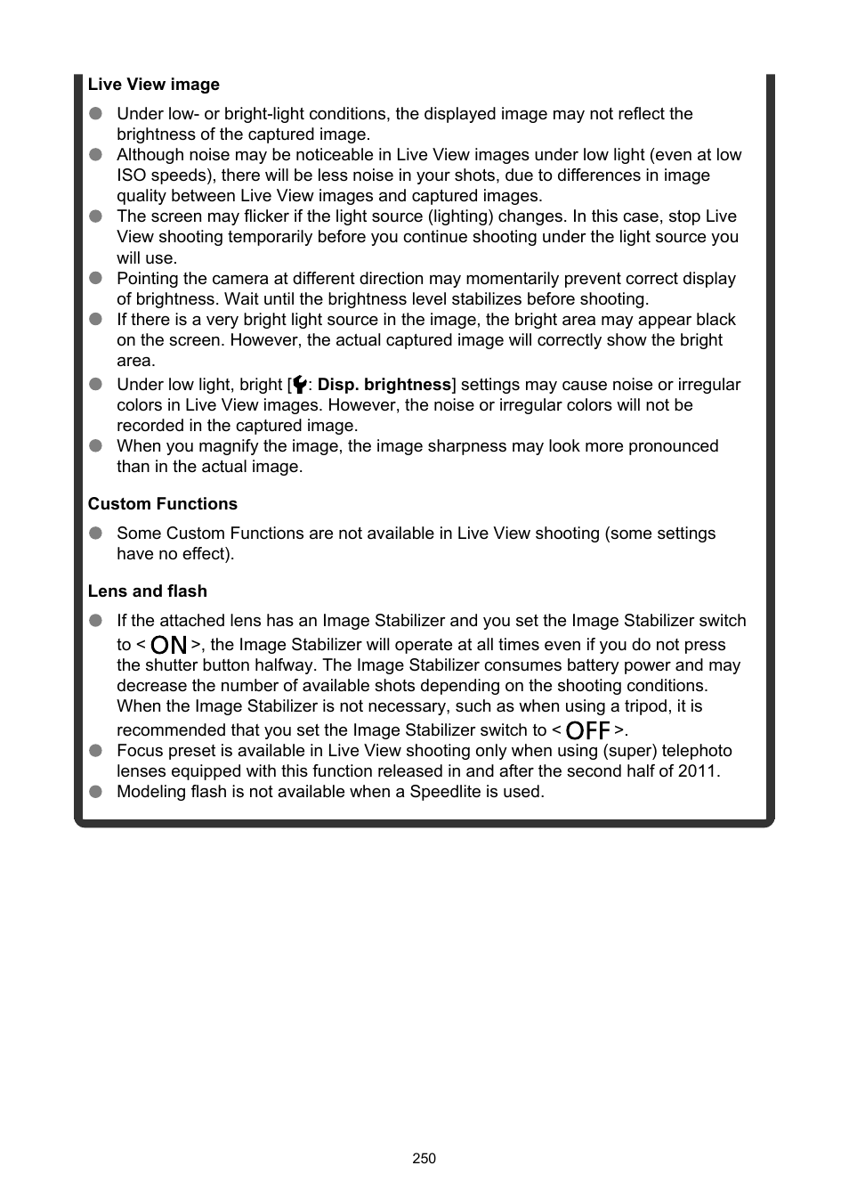 Canon EOS-1D X Mark III DSLR Camera (Body Only) User Manual | Page 250 / 966