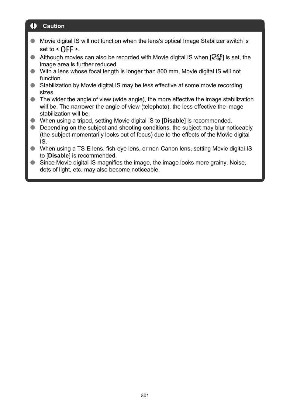 Canon EOS-1D X Mark III DSLR Camera (Body Only) User Manual | Page 301 / 966