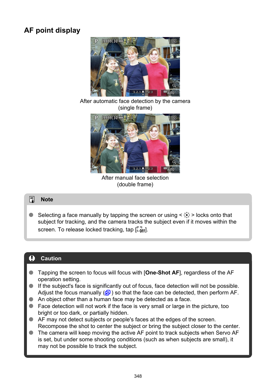 Af point display | Canon EOS-1D X Mark III DSLR Camera (Body Only) User Manual | Page 348 / 966