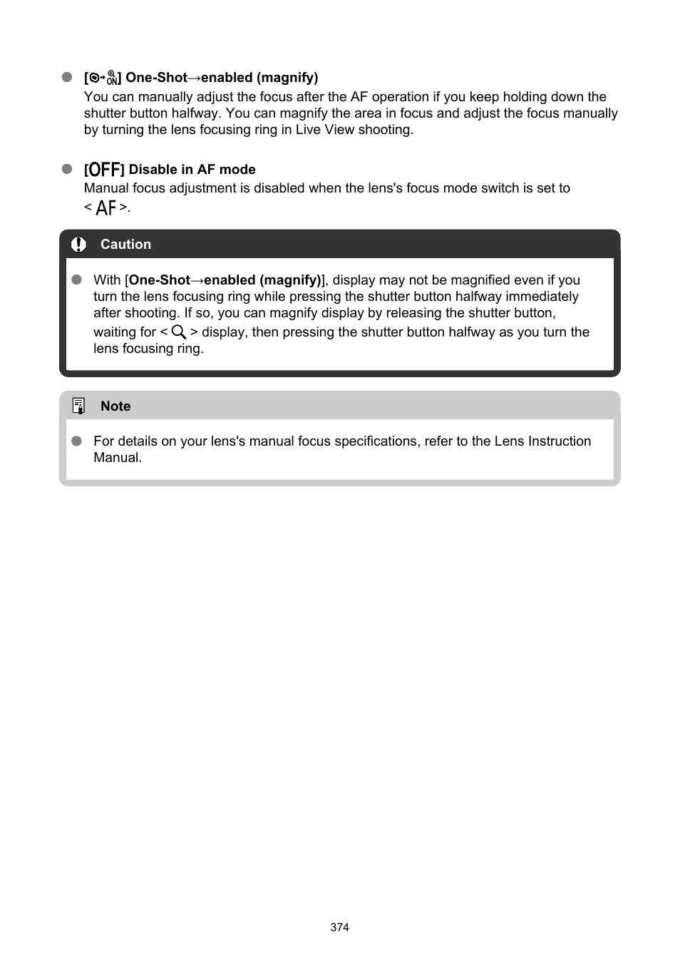 Canon EOS-1D X Mark III DSLR Camera (Body Only) User Manual | Page 374 / 966