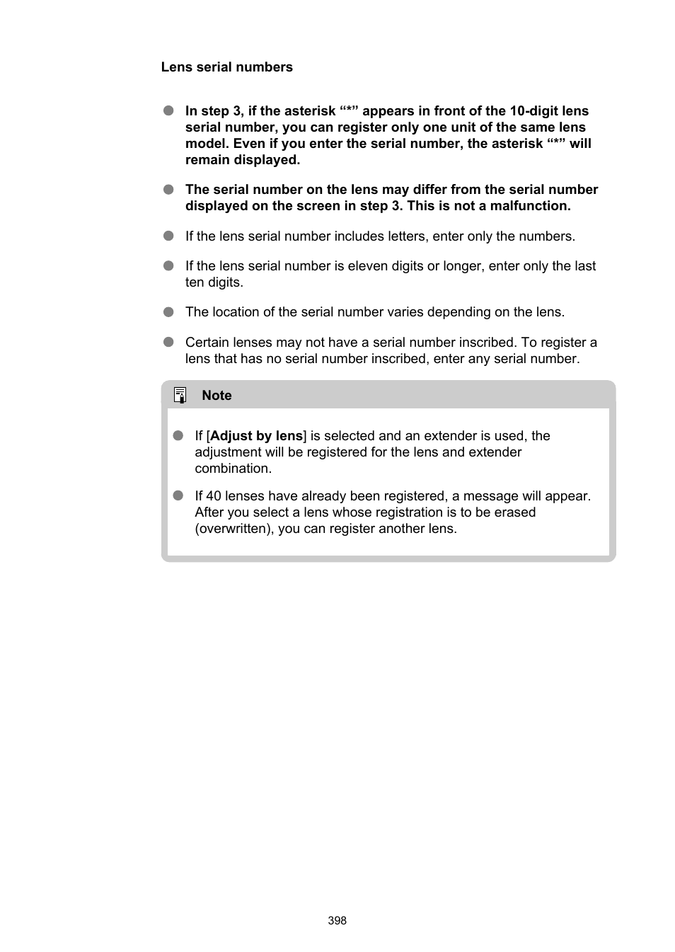 Canon EOS-1D X Mark III DSLR Camera (Body Only) User Manual | Page 398 / 966