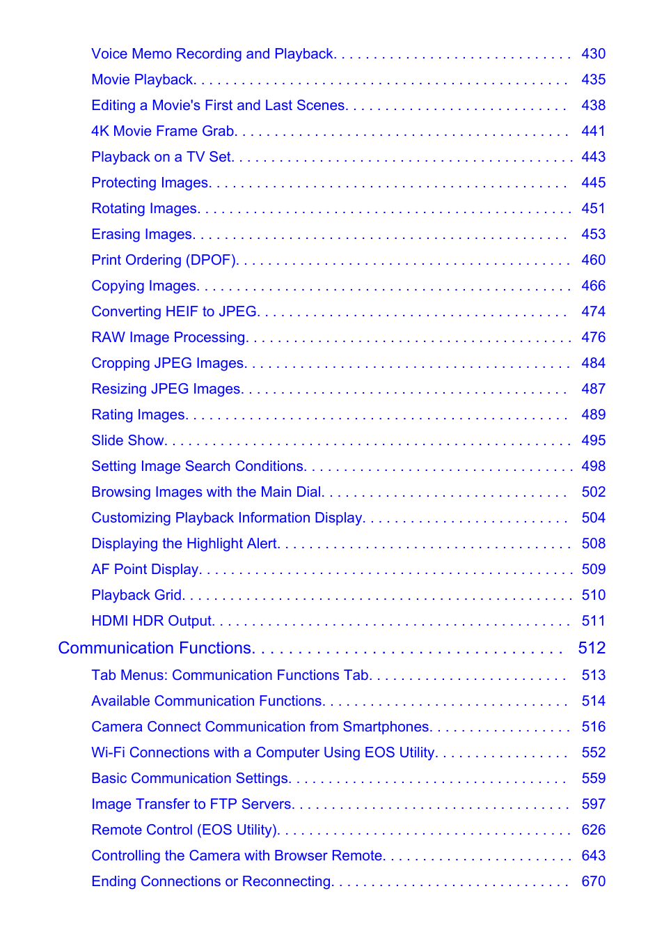 Canon EOS-1D X Mark III DSLR Camera (Body Only) User Manual | Page 5 / 966