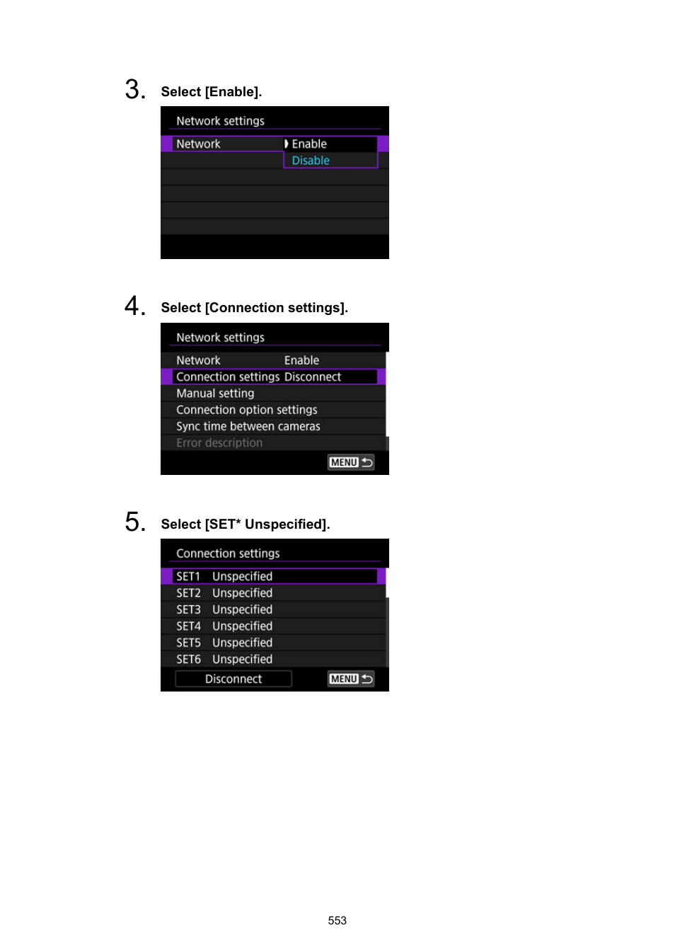 Canon EOS-1D X Mark III DSLR Camera (Body Only) User Manual | Page 553 / 966