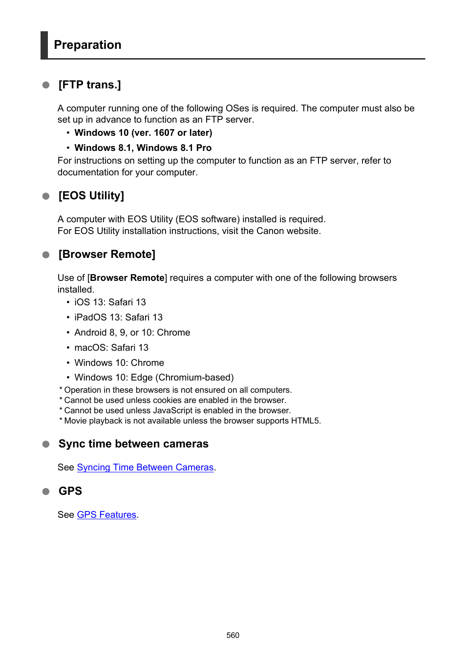 Preparation | Canon EOS-1D X Mark III DSLR Camera (Body Only) User Manual | Page 560 / 966