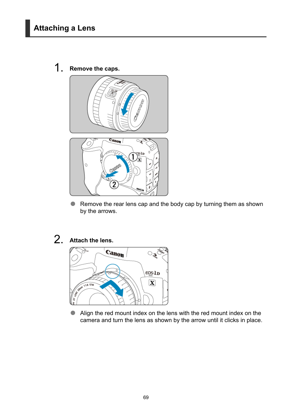 Canon EOS-1D X Mark III DSLR Camera (Body Only) User Manual | Page 69 / 966