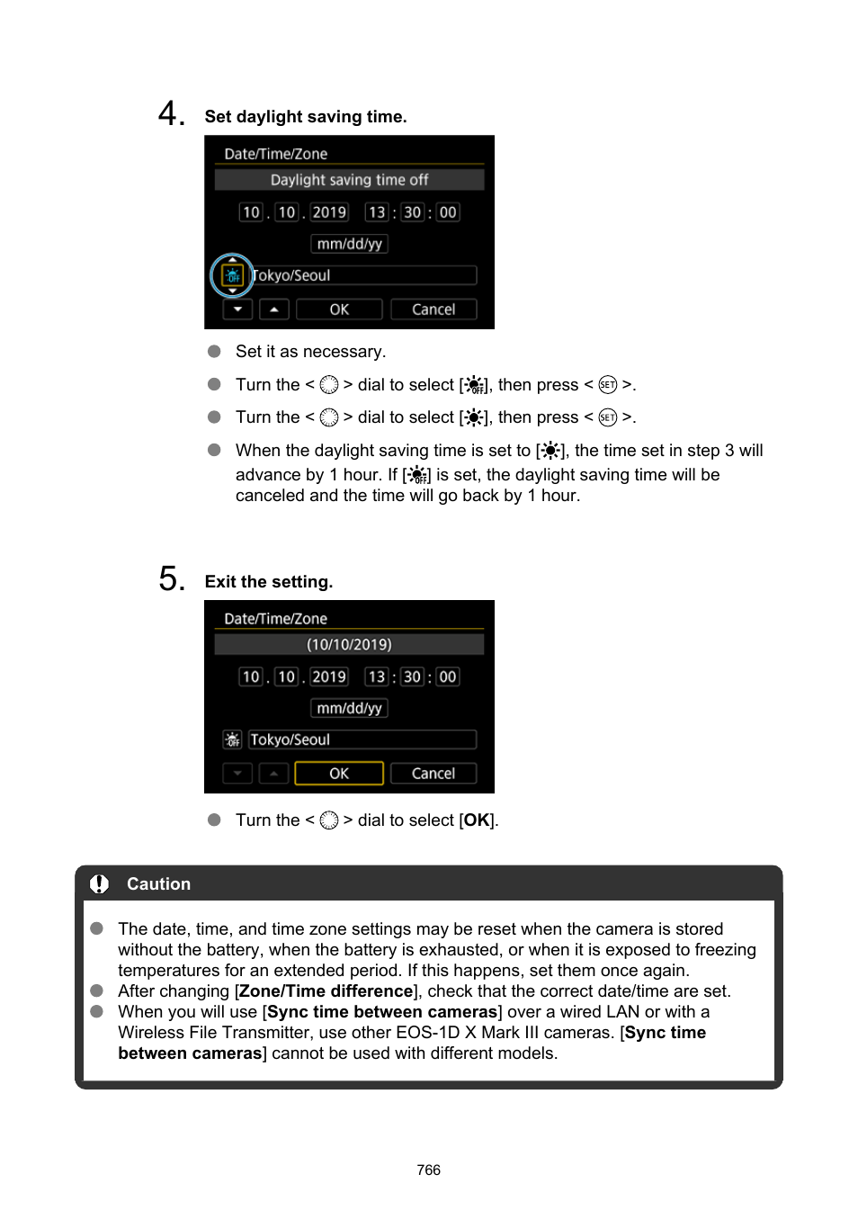 Canon EOS-1D X Mark III DSLR Camera (Body Only) User Manual | Page 766 / 966