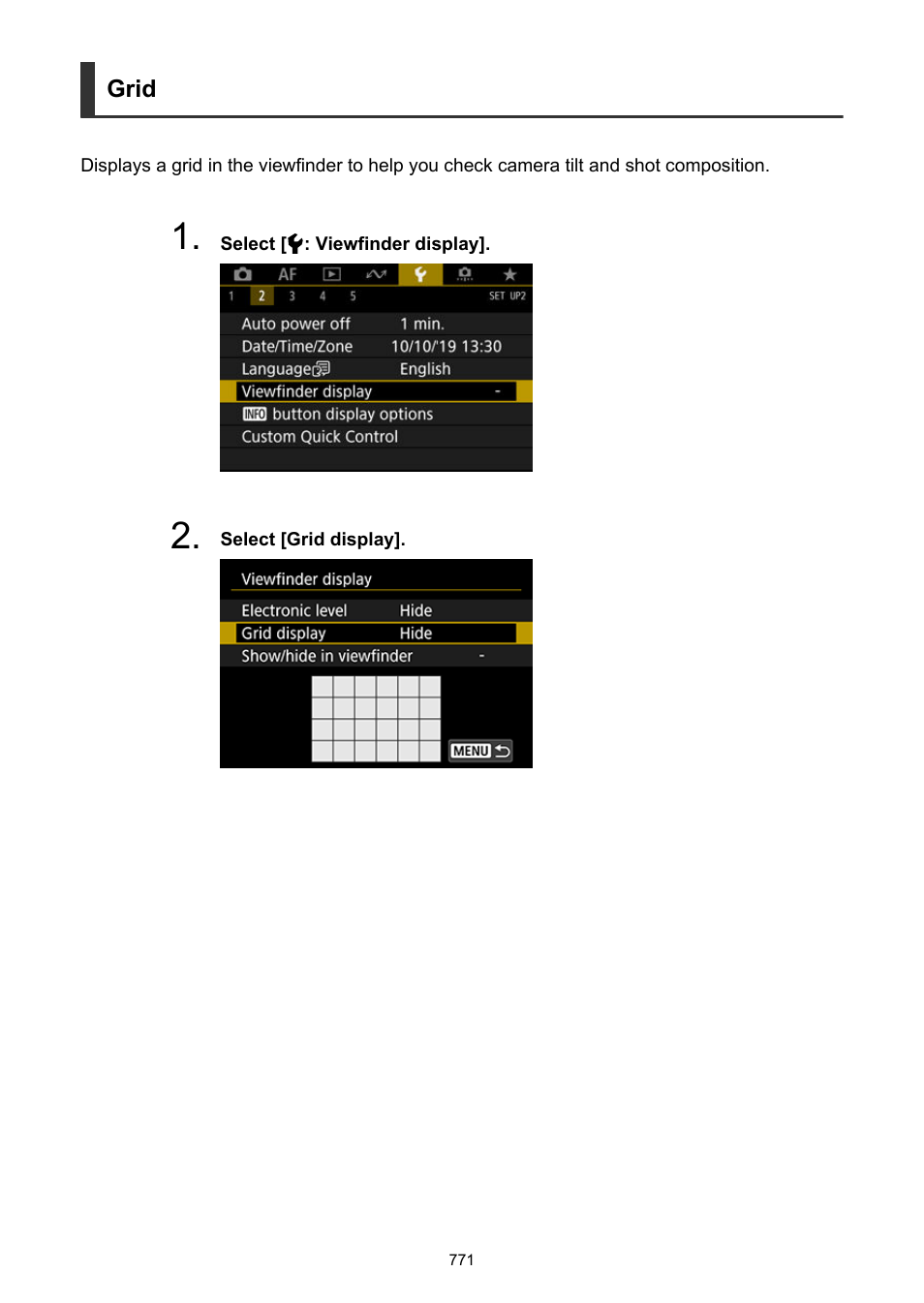 Canon EOS-1D X Mark III DSLR Camera (Body Only) User Manual | Page 771 / 966