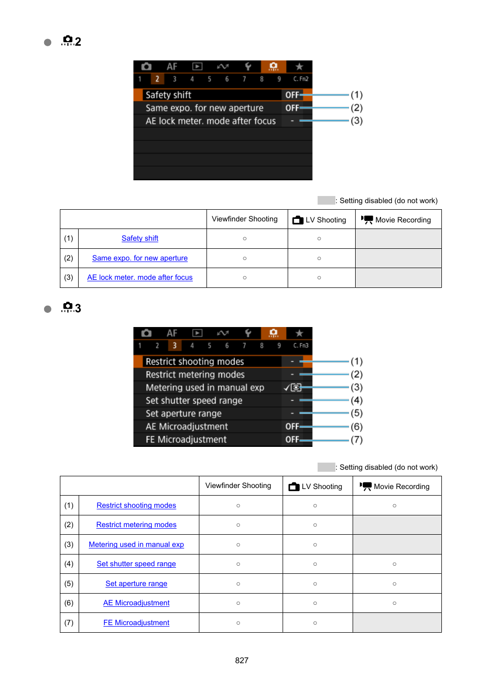 Canon EOS-1D X Mark III DSLR Camera (Body Only) User Manual | Page 827 / 966