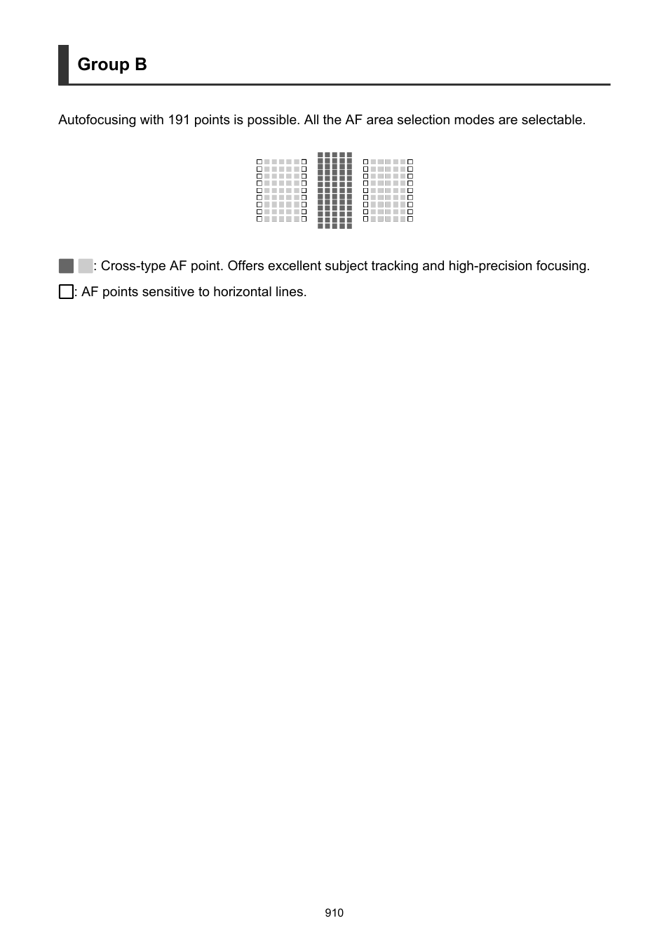 Group b | Canon EOS-1D X Mark III DSLR Camera (Body Only) User Manual | Page 910 / 966
