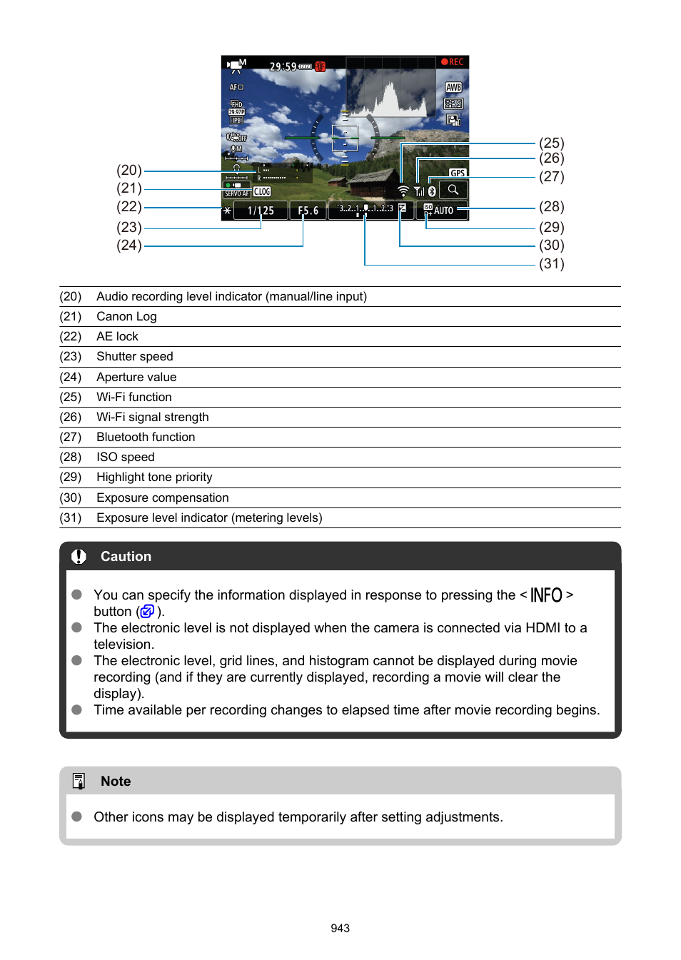 Canon EOS-1D X Mark III DSLR Camera (Body Only) User Manual | Page 943 / 966