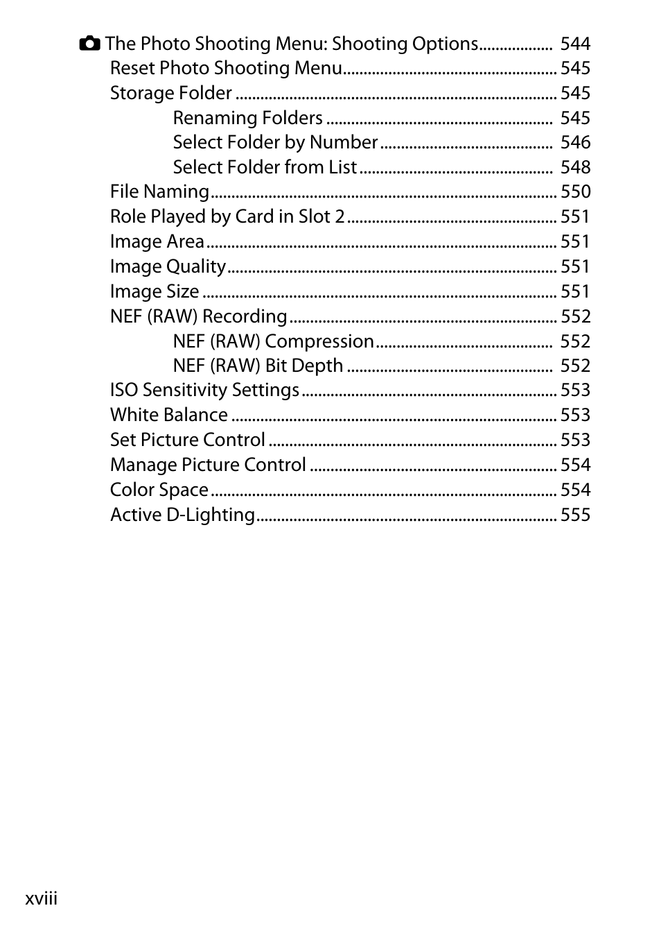 Nikon D780 DSLR Camera (Body Only) User Manual | Page 18 / 944