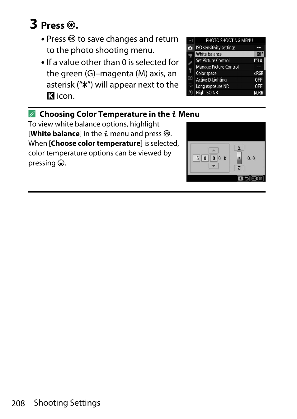 Press j | Nikon D780 DSLR Camera (Body Only) User Manual | Page 254 / 944