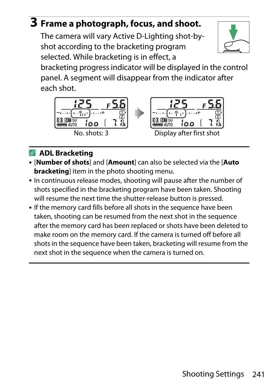 Frame a photograph, focus, and shoot | Nikon D780 DSLR Camera (Body Only) User Manual | Page 287 / 944