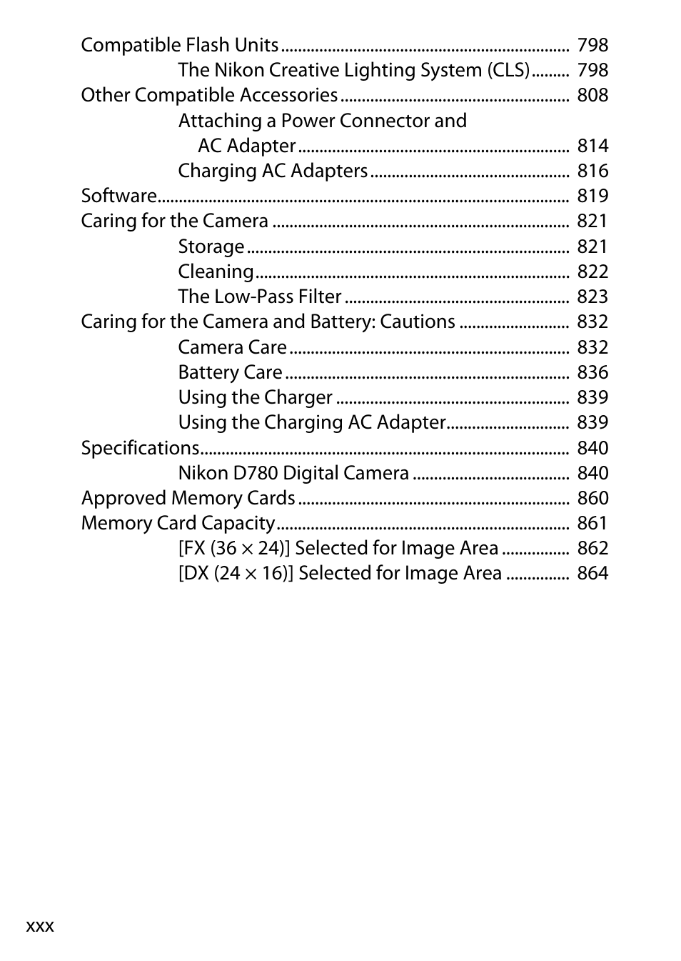 Nikon D780 DSLR Camera (Body Only) User Manual | Page 30 / 944