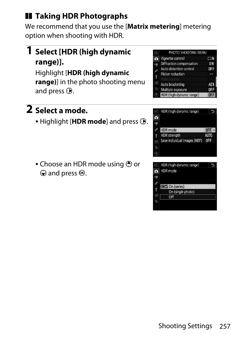 Nikon D780 DSLR Camera (Body Only) User Manual | Page 303 / 944