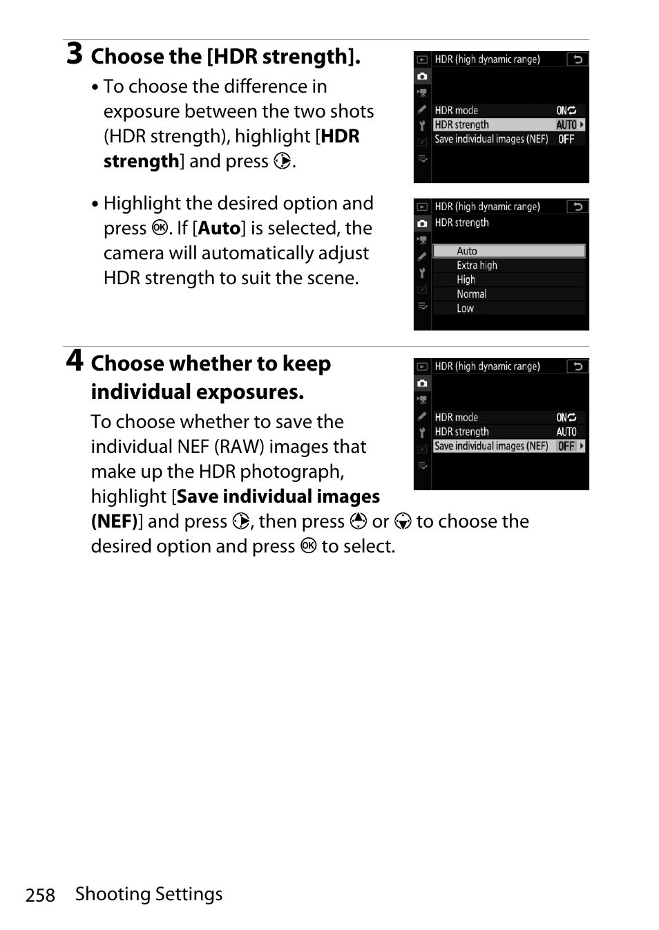 Nikon D780 DSLR Camera (Body Only) User Manual | Page 304 / 944