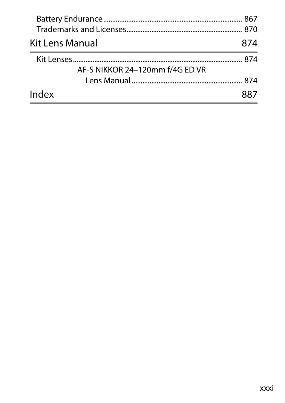 Nikon D780 DSLR Camera (Body Only) User Manual | Page 31 / 944