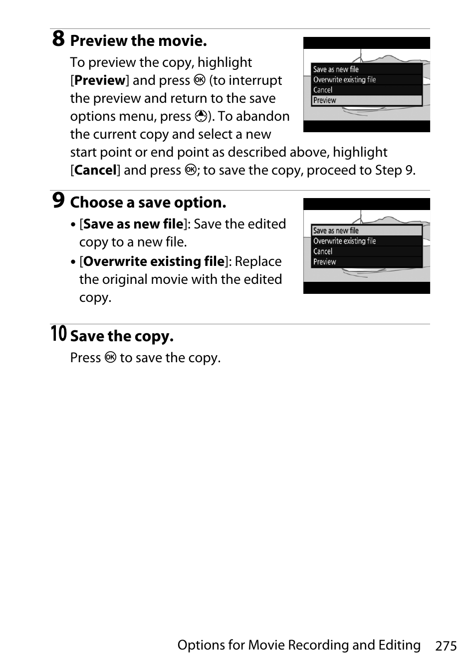 Nikon D780 DSLR Camera (Body Only) User Manual | Page 321 / 944