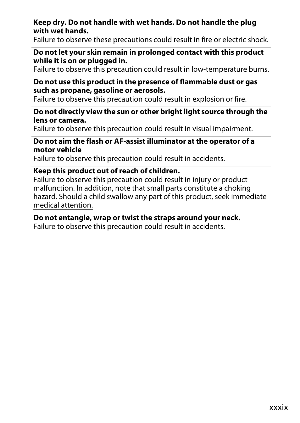 Xxxix | Nikon D780 DSLR Camera (Body Only) User Manual | Page 39 / 944