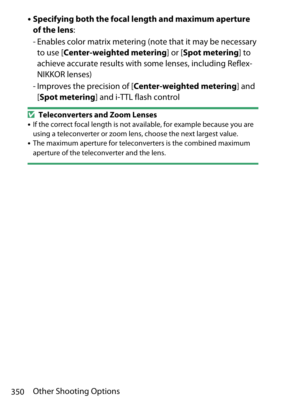 Nikon D780 DSLR Camera (Body Only) User Manual | Page 396 / 944