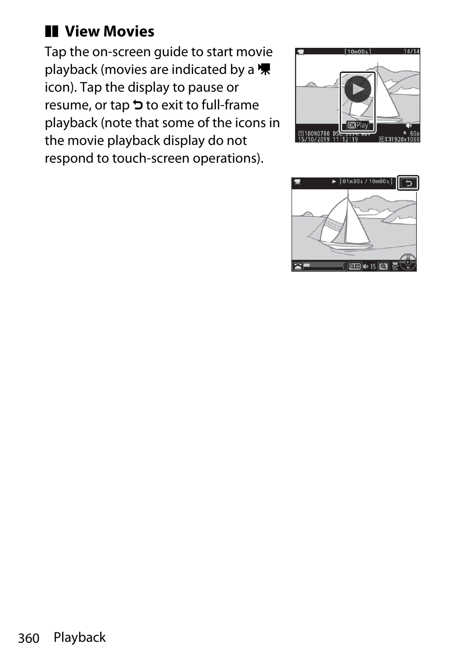 Nikon D780 DSLR Camera (Body Only) User Manual | Page 406 / 944