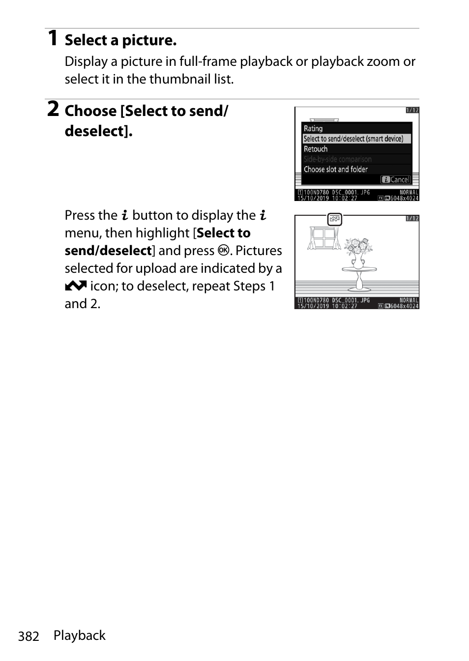 Nikon D780 DSLR Camera (Body Only) User Manual | Page 428 / 944