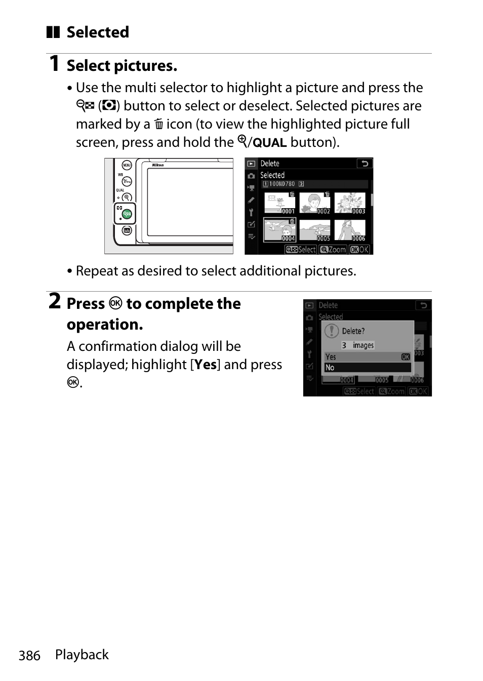 Nikon D780 DSLR Camera (Body Only) User Manual | Page 432 / 944