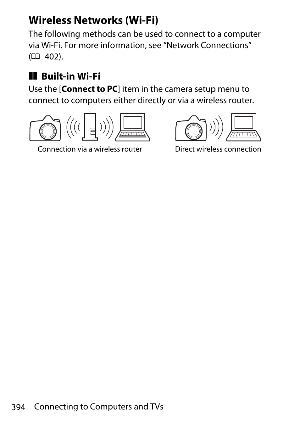 Wireless networks (wi-fi) | Nikon D780 DSLR Camera (Body Only) User Manual | Page 440 / 944