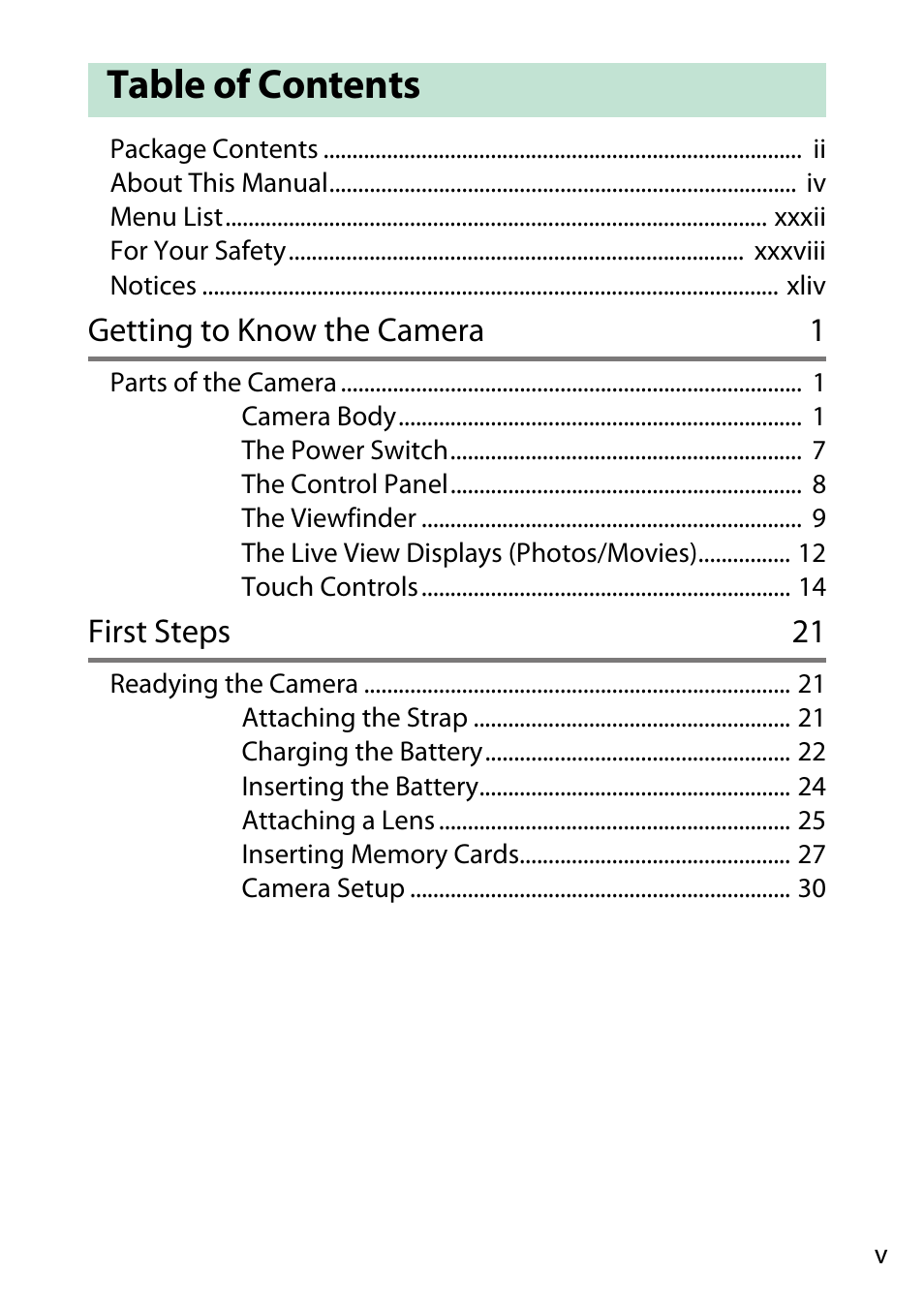 Nikon D780 DSLR Camera (Body Only) User Manual | Page 5 / 944