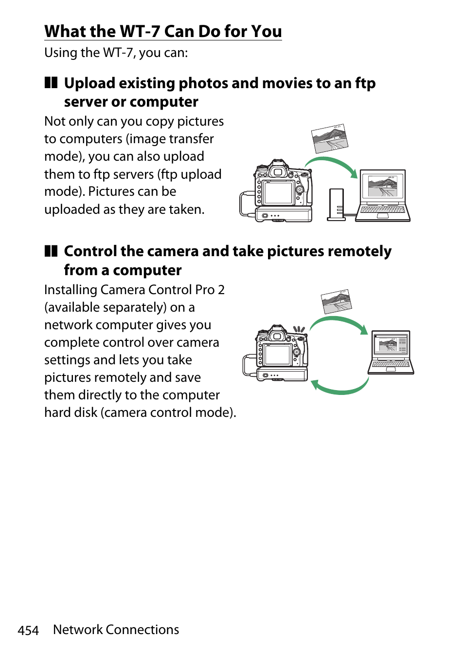 What the wt-7 can do for you | Nikon D780 DSLR Camera (Body Only) User Manual | Page 500 / 944