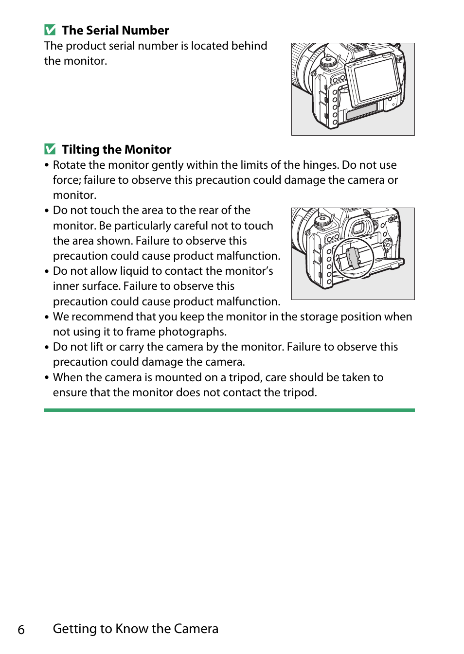 6getting to know the camera | Nikon D780 DSLR Camera (Body Only) User Manual | Page 52 / 944