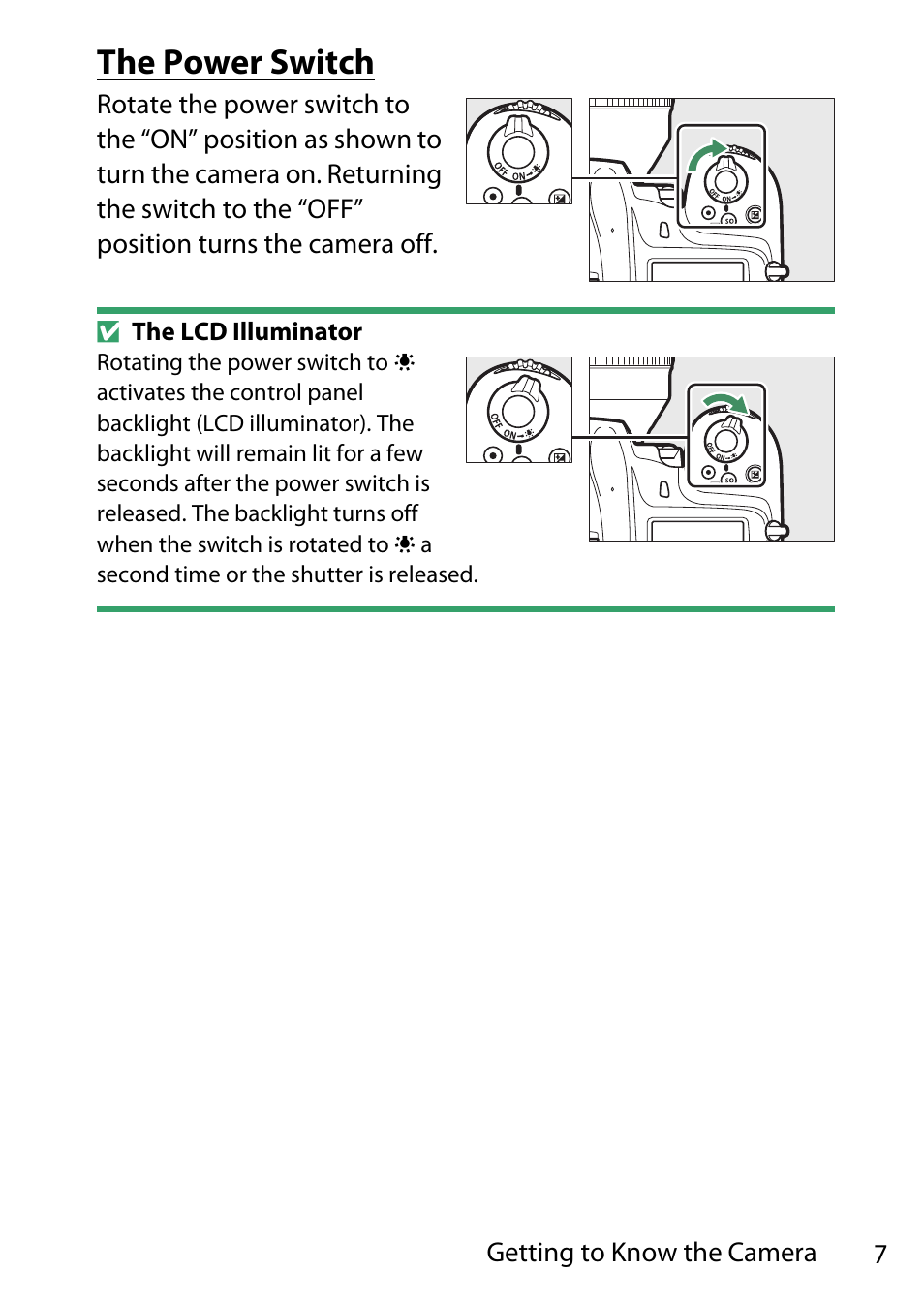 The power switch | Nikon D780 DSLR Camera (Body Only) User Manual | Page 53 / 944