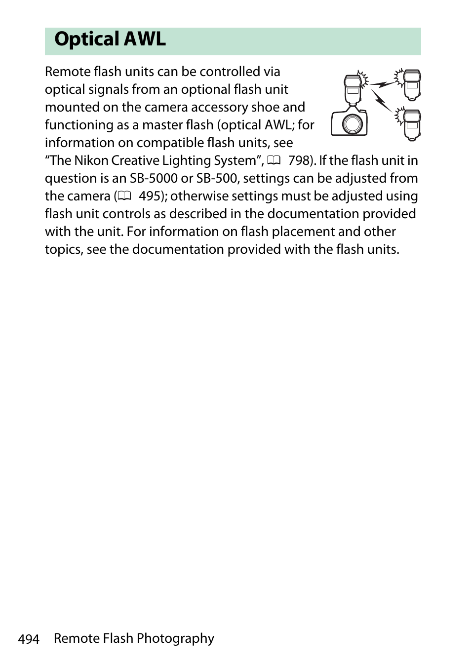 Optical awl | Nikon D780 DSLR Camera (Body Only) User Manual | Page 540 / 944