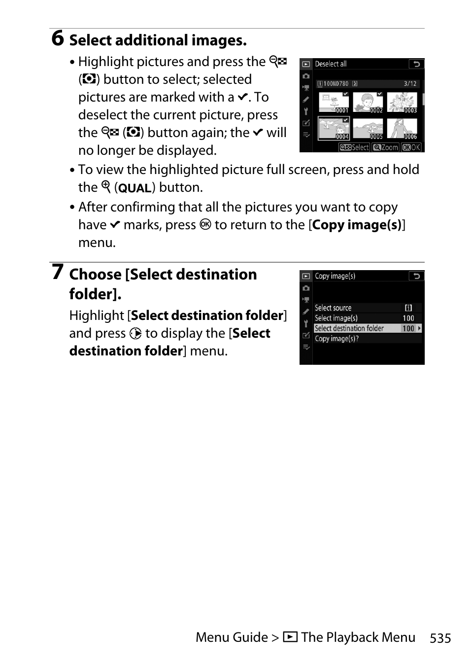 Nikon D780 DSLR Camera (Body Only) User Manual | Page 581 / 944