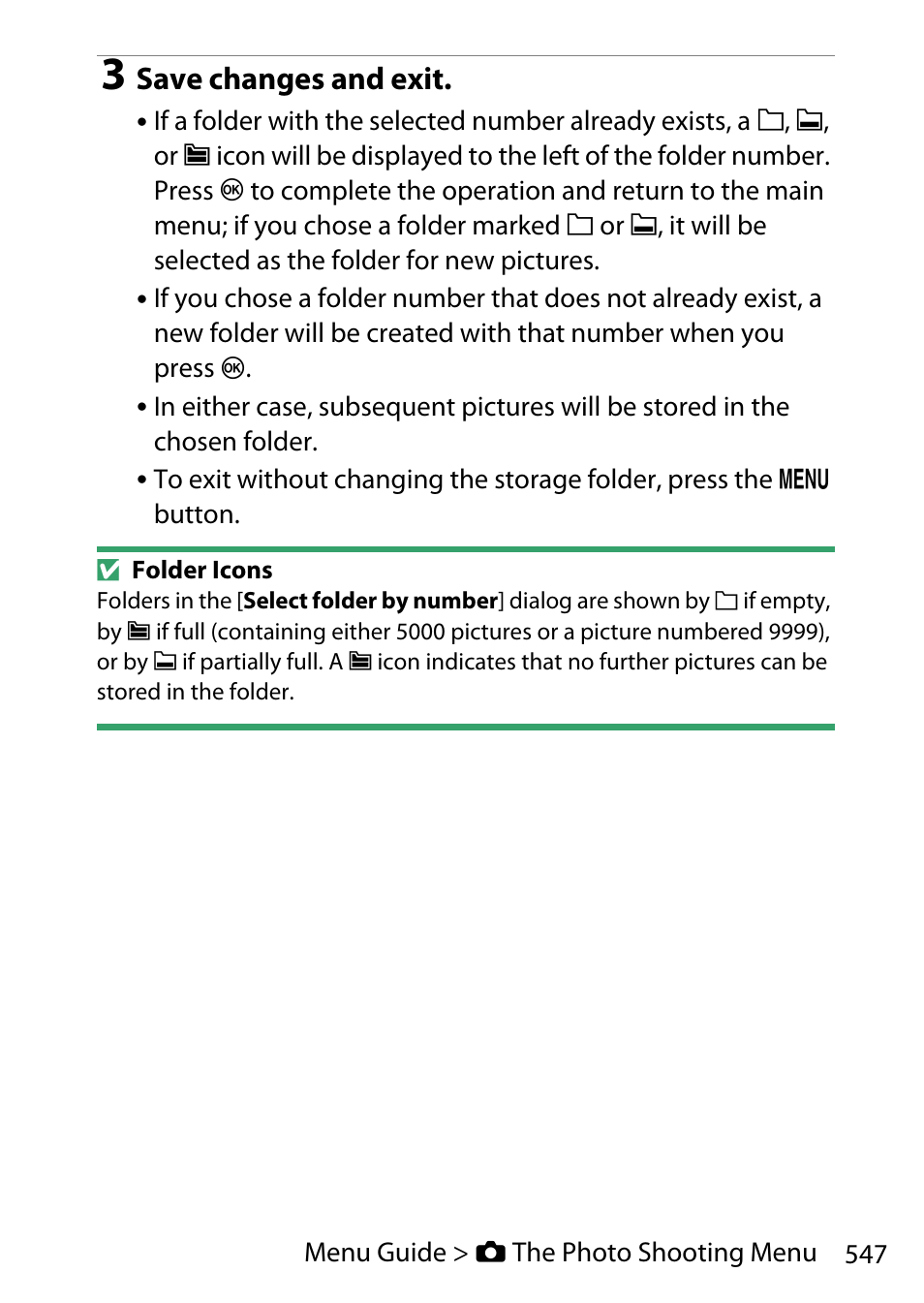 Save changes and exit | Nikon D780 DSLR Camera (Body Only) User Manual | Page 593 / 944