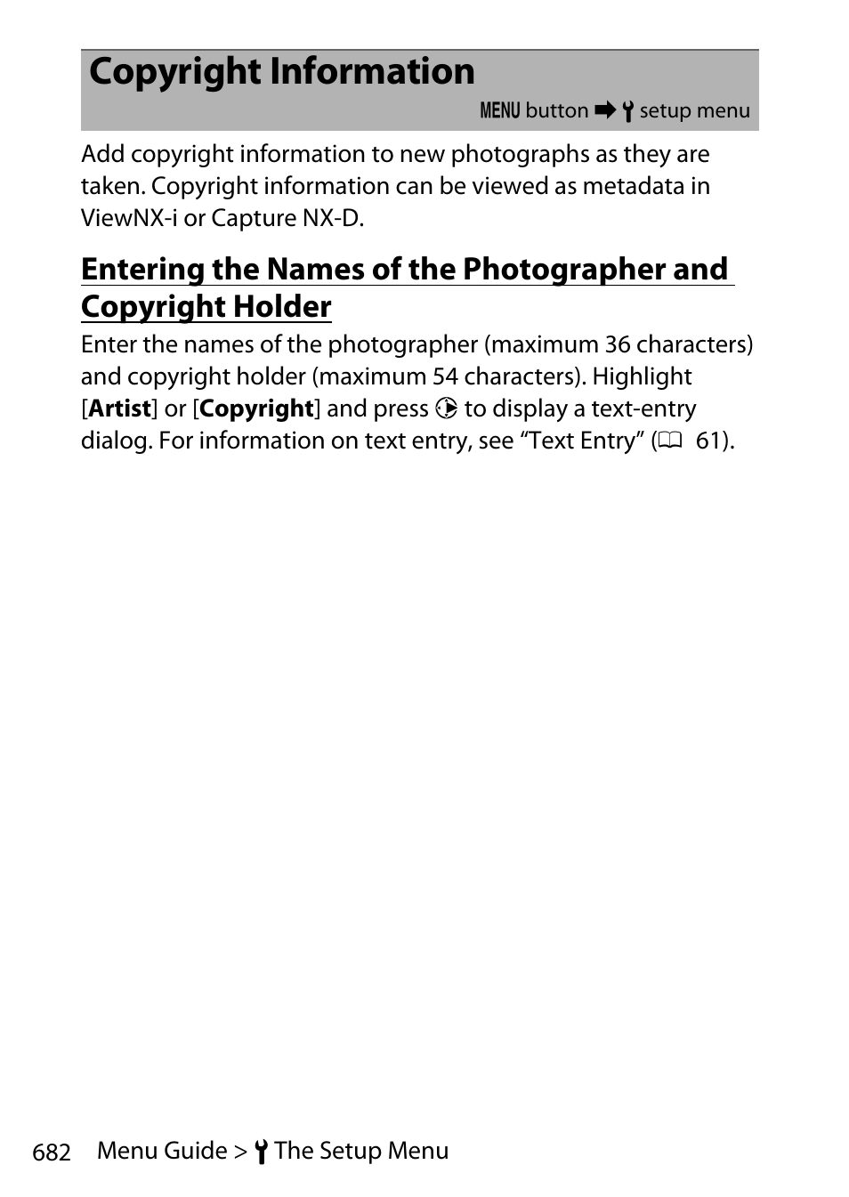 Copyright information | Nikon D780 DSLR Camera (Body Only) User Manual | Page 728 / 944