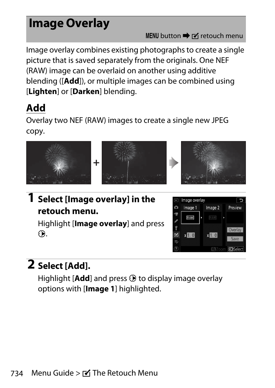 Image overlay | Nikon D780 DSLR Camera (Body Only) User Manual | Page 780 / 944