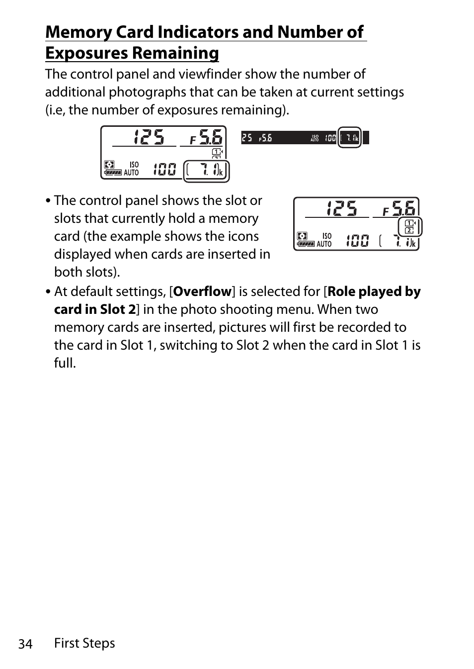 Exposures | Nikon D780 DSLR Camera (Body Only) User Manual | Page 80 / 944