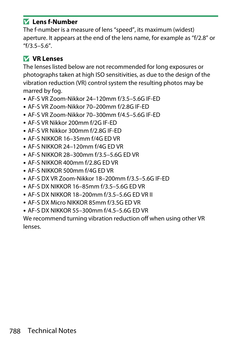 Nikon D780 DSLR Camera (Body Only) User Manual | Page 834 / 944