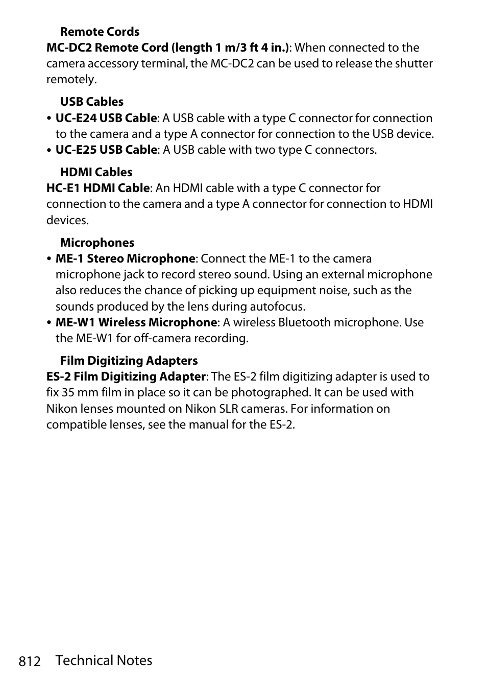 Nikon D780 DSLR Camera (Body Only) User Manual | Page 858 / 944