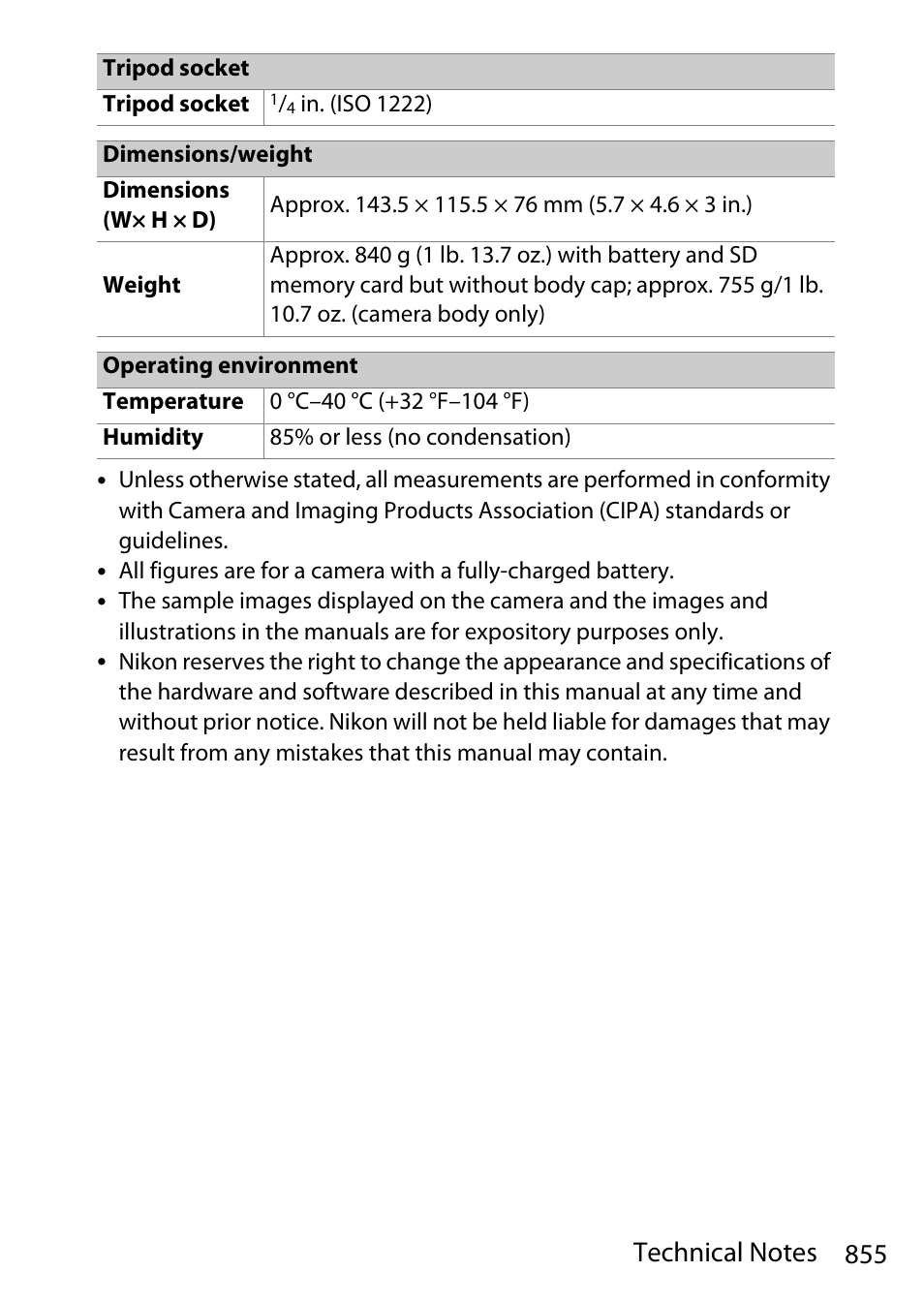 Nikon D780 DSLR Camera (Body Only) User Manual | Page 901 / 944