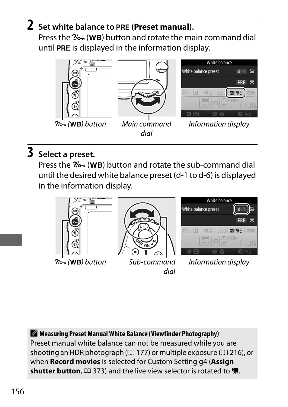 Nikon D750 DSLR Camera (Body Only) User Manual | Page 184 / 537